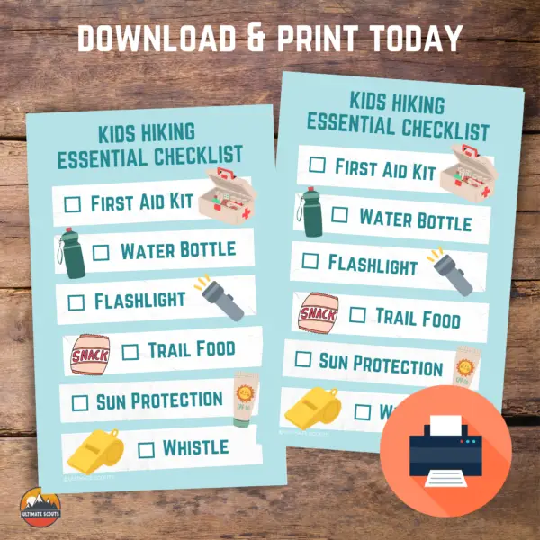 Kids Hiking Essentials Checklist - Image 2