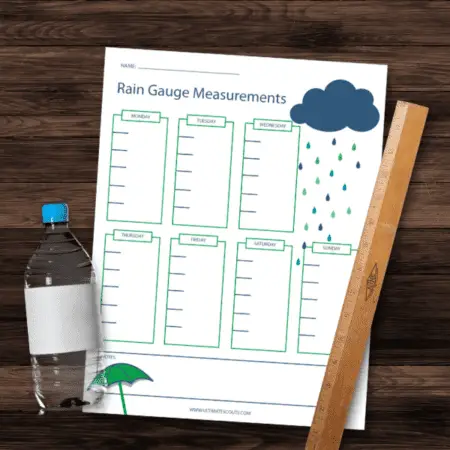 Rain Gauge Printable