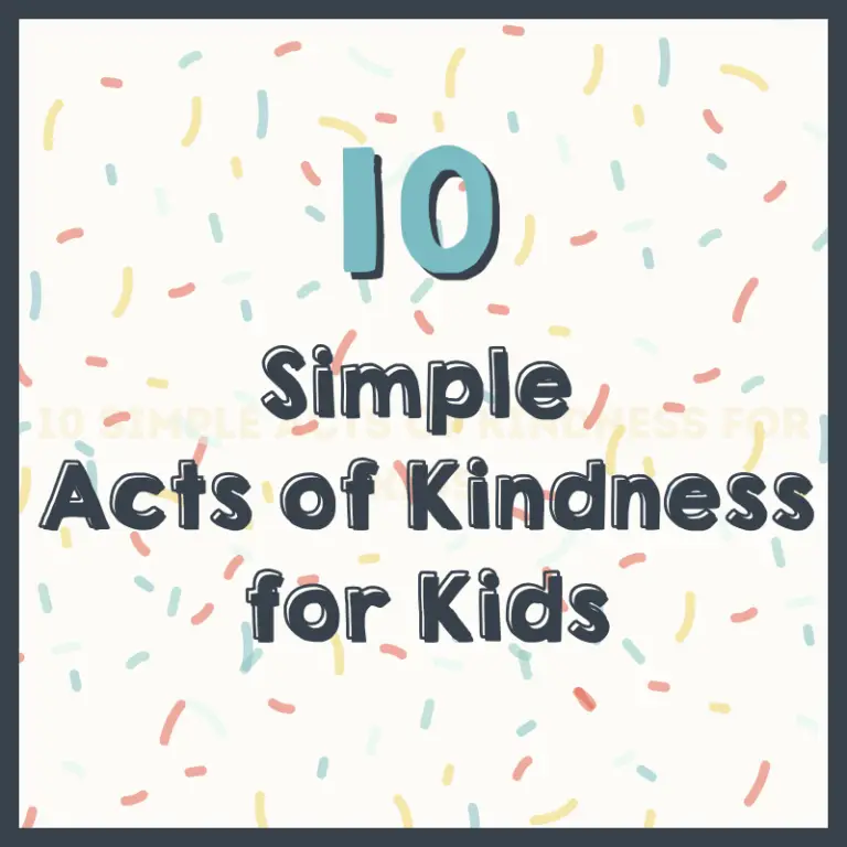10 Simple Acts of Kindness