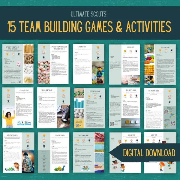 team building games & activities full display